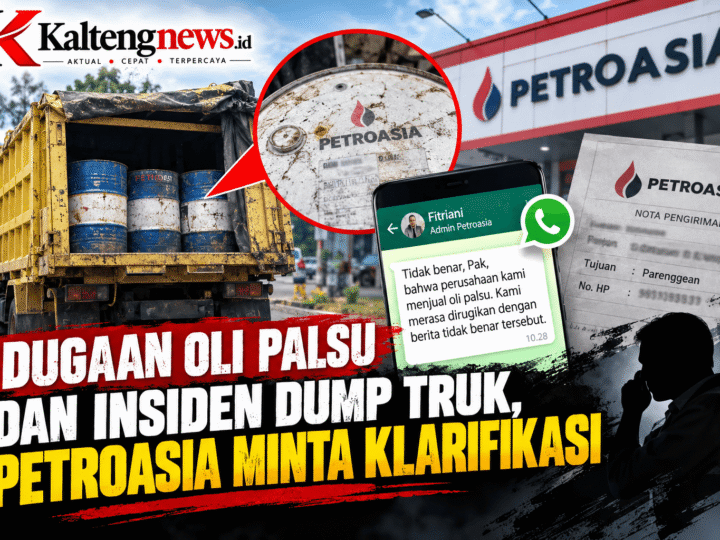 Petroasia Bantah Dugaan Oli Palsu, Minta Kaltengnews.id Muat Klarifikasi