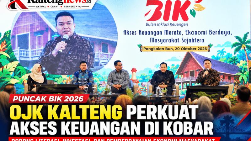 OJK Kalteng Perluas Akses Keuangan, Investor Pasar Modal Tembus 277 Ribu