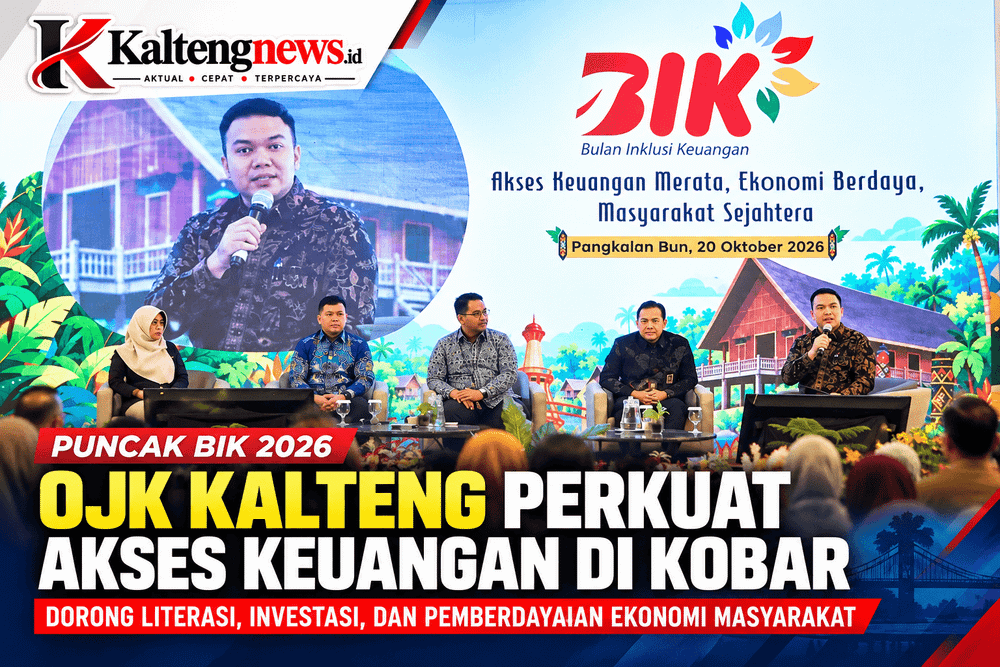OJK Kalteng Perluas Akses Keuangan, Investor Pasar Modal Tembus 277 Ribu