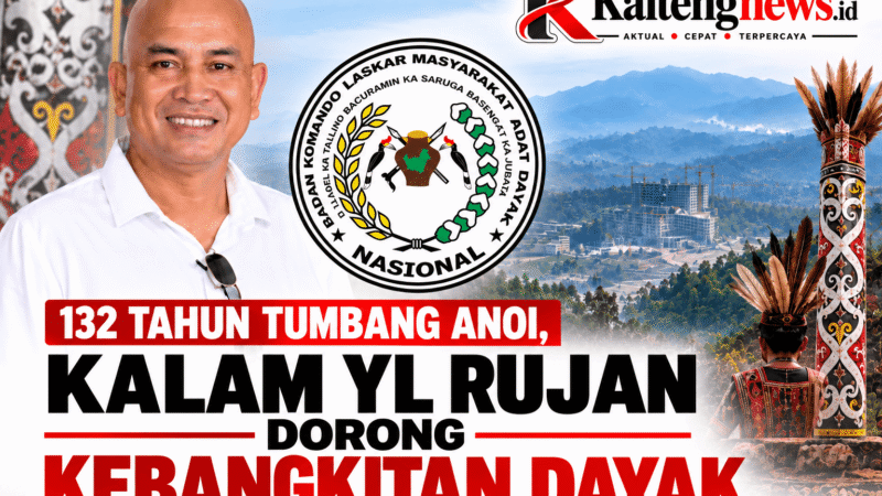 132 Tahun Tumbang Anoi, Kalam YL Runjan Dorong Kebangkitan Dayak