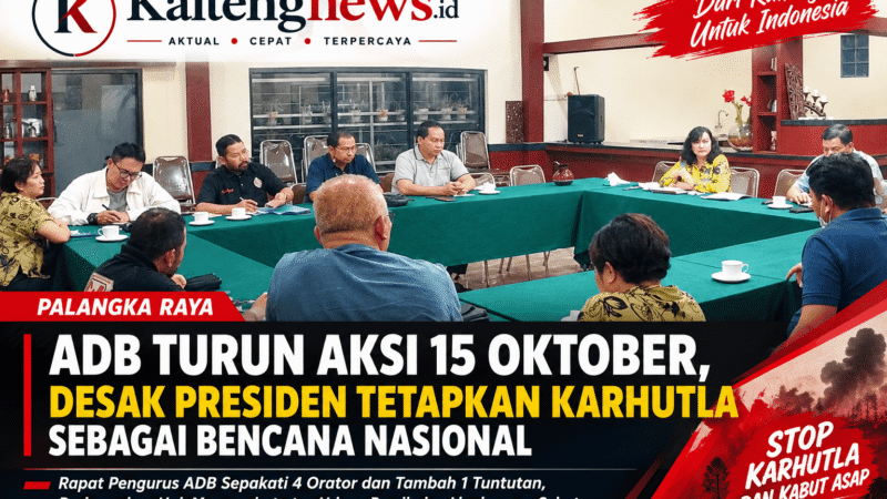 ADB Turun Aksi 15 Oktober, Desak Presiden Tetapkan Karhutla sebagai Bencana Nasional