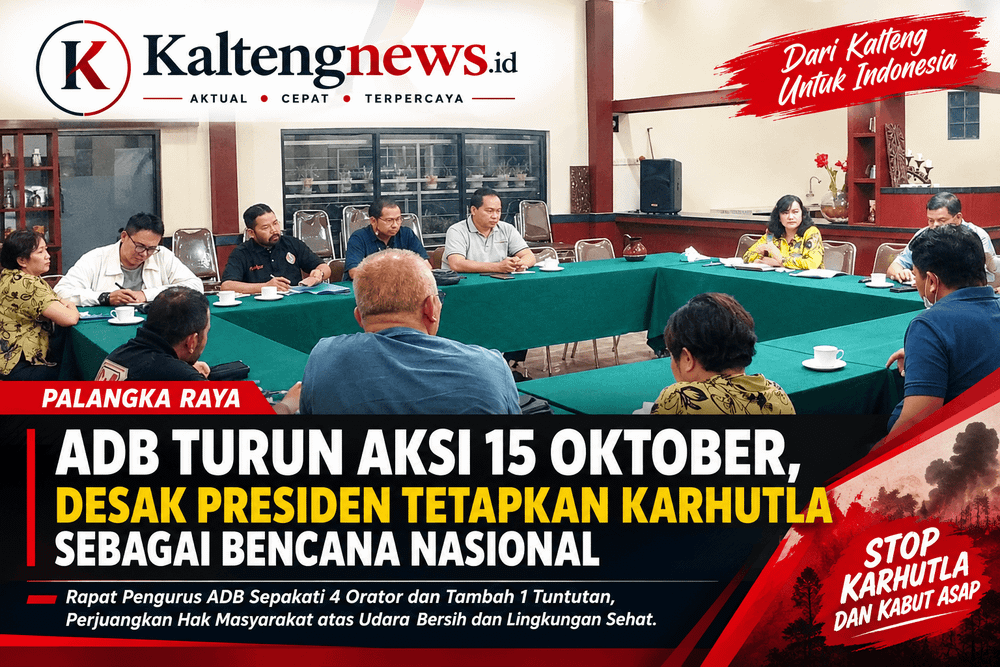 ADB Turun Aksi 15 Oktober, Desak Presiden Tetapkan Karhutla sebagai Bencana Nasional