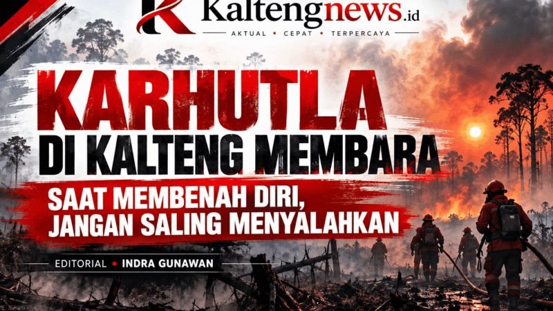 Karhutla di Kalteng Membara, Saat Membenah Diri Jangan Saling Menyalahkan