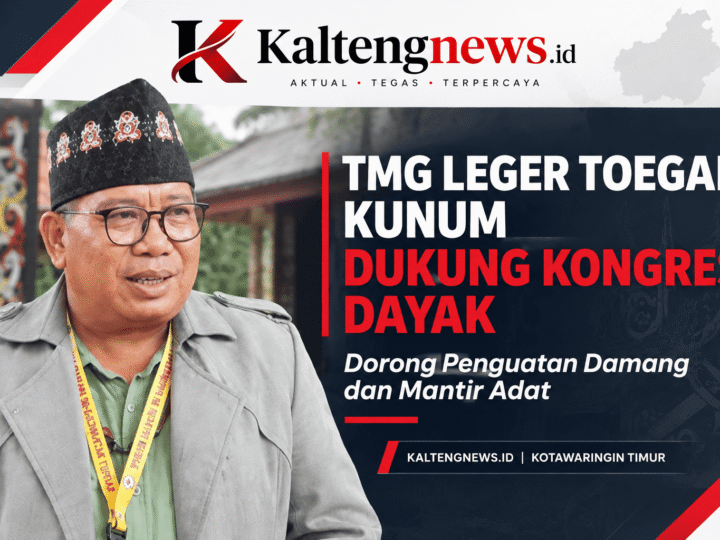 132 Tahun Tumbang Anoi, TMG Leger Toegal Kunum Dukung Kongres Dayak