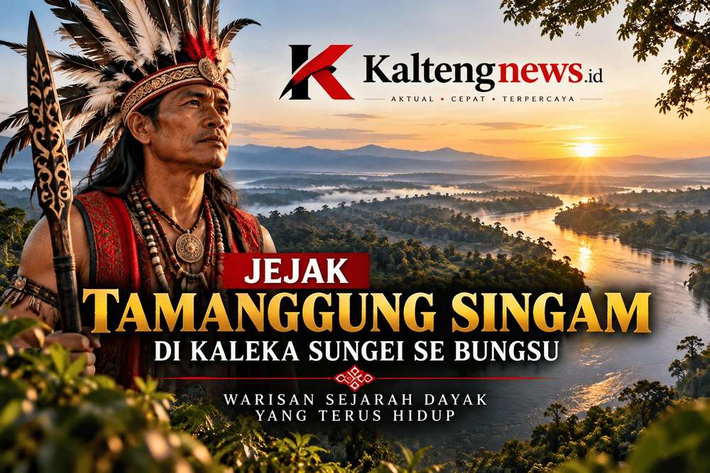Menelusuri Jejak Tamanggung Singam di Kaleka Sungei Se Bungsu, Warisan Sejarah Dayak