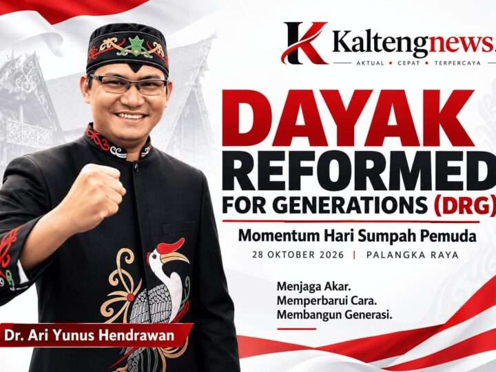 Momentum Hari Sumpah Pemuda, Dr. Ari Yunus Hendrawan Gagas Gerakan Dayak Reformed for Generations