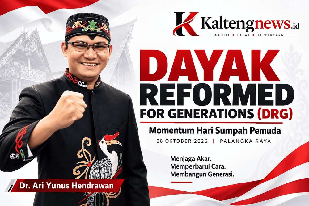 Momentum Hari Sumpah Pemuda, Dr. Ari Yunus Hendrawan Gagas Gerakan Dayak Reformed for Generations