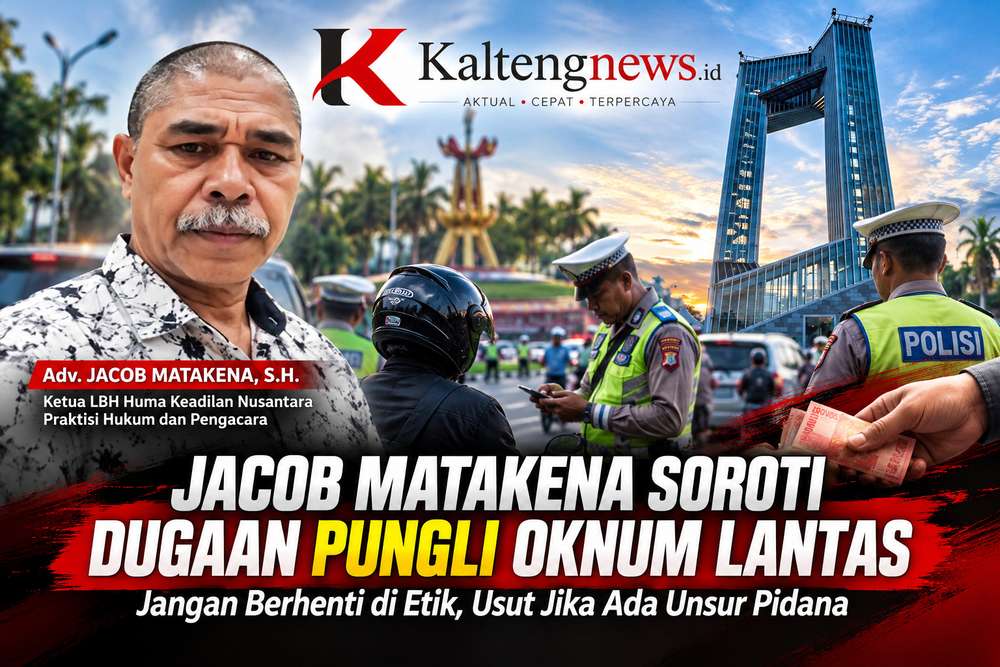 Jacob Matakena Soroti Dugaan Pungli Oknum Lantas: Jangan Berhenti di Etik, Usut Jika Ada Unsur Pidana