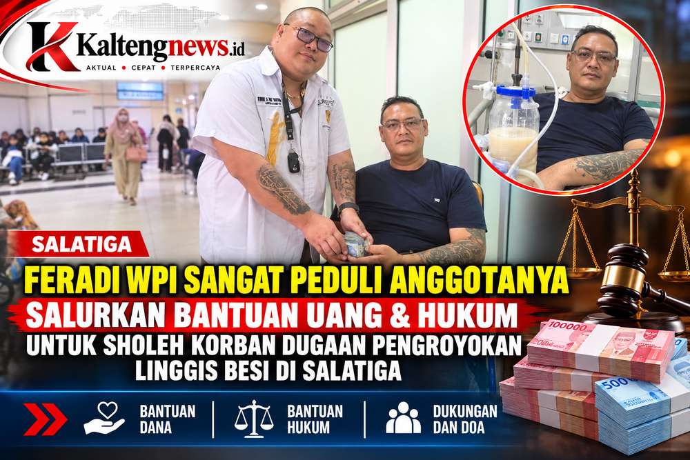 FERADI WPI Salurkan Bantuan Dana dan Pendampingan Hukum untuk Sholeh, Korban Dugaan Penganiayaan di Salatiga