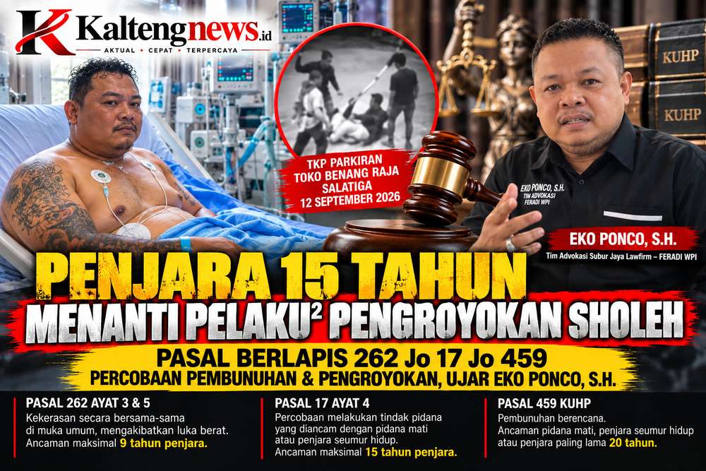 Praktisi Hukum Soroti Dugaan Pengeroyokan Sholeh, Sebut Potensi Pasal Berlapis hingga Percobaan Pembunuhan