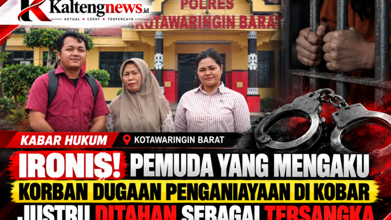 Ironis, Pemuda yang Mengaku Korban Dugaan Penganiayaan di Kobar Justru Ditahan sebagai Tersangka