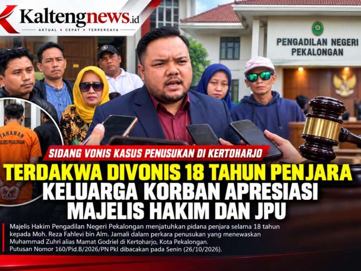Sidang Vonis Kasus Penusukan di Kertoharjo, Terdakwa Divonis 18 Tahun Penjara