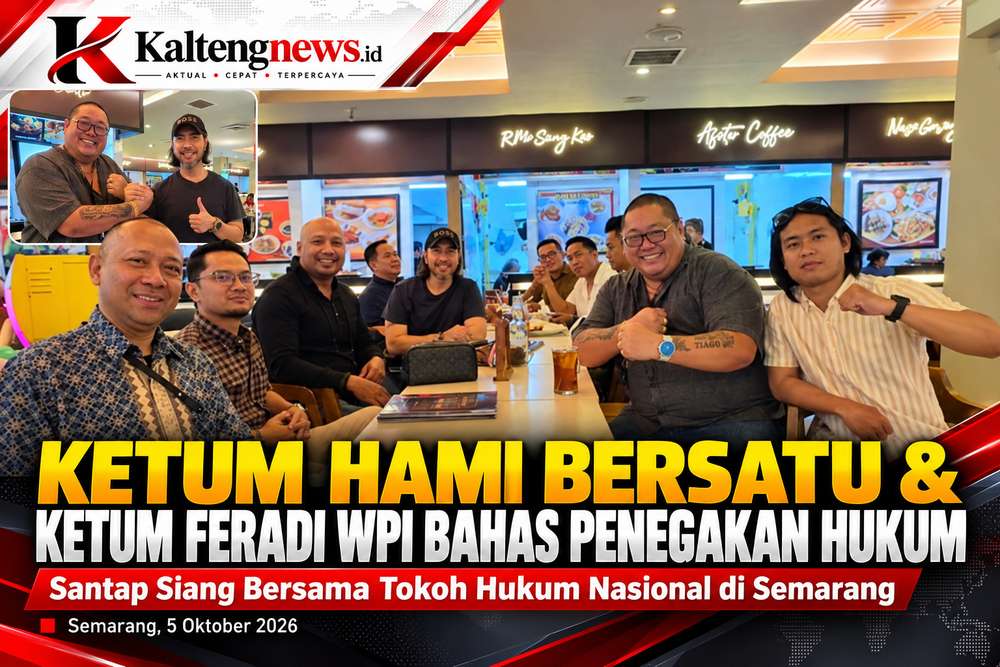 KETUM HAMI BERSATU & KETUM FERADI WPI Bahas Penguatan Penegakan Hukum