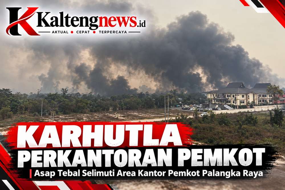 KARHUTLA MELUAS KE KAWASAN PEMKOT PALANGKA RAYA