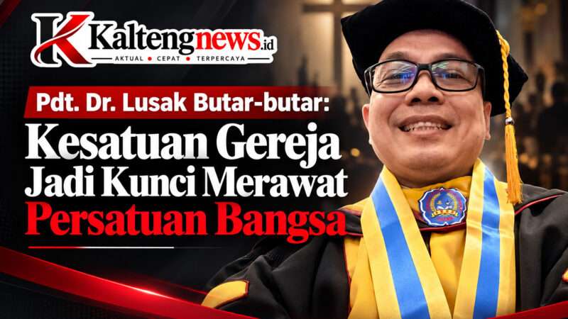 Pdt. Dr. Lusak Butar-butar, S. Th. M. Th. : Kesatuan Gereja Jadi Kunci Merawat Persatuan Bangsa