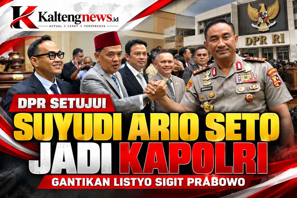 DPR Setujui Suyudi Ario Seto Jadi Kapolri, Gantikan Listyo Sigit