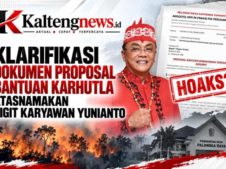Sigit Karyawan Yunianto Bantah Proposal Bantuan Karhutla!