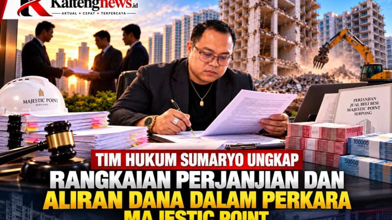 Tim Hukum Sumaryo Ungkap Rangkaian Perjanjian dan Aliran Dana dalam Perkara Majestic Point